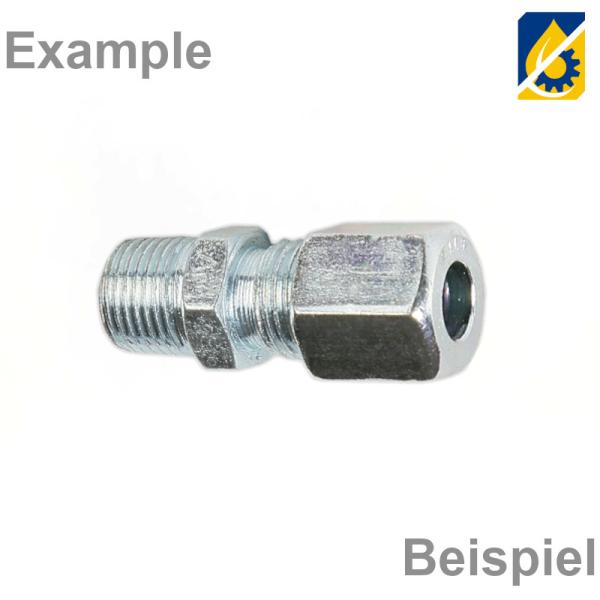 Straight screw-in fittings